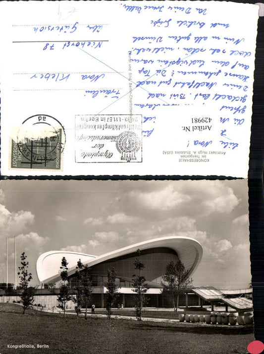 429981,Berlin Kongresshalle im Tiergarten Gebäude