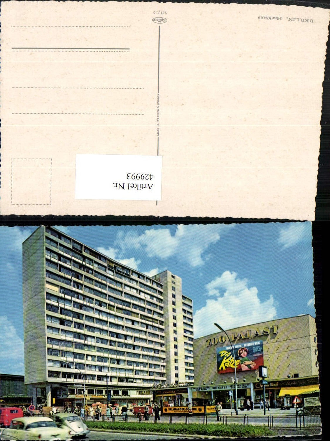 429993,Berlin Hochhaus Gebäude Zoo Palast