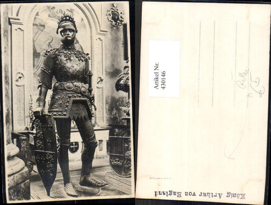 430146,Foto Ak Innsbruck Hofkirche König Arthur v. England Ritter Rüstung Mittelalter