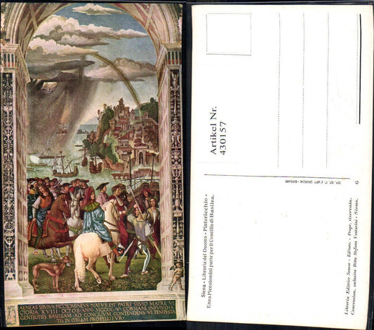 430157,Künstler Ak Siena Libreria del Duomo Pinturicchio Frühe Neuzeit