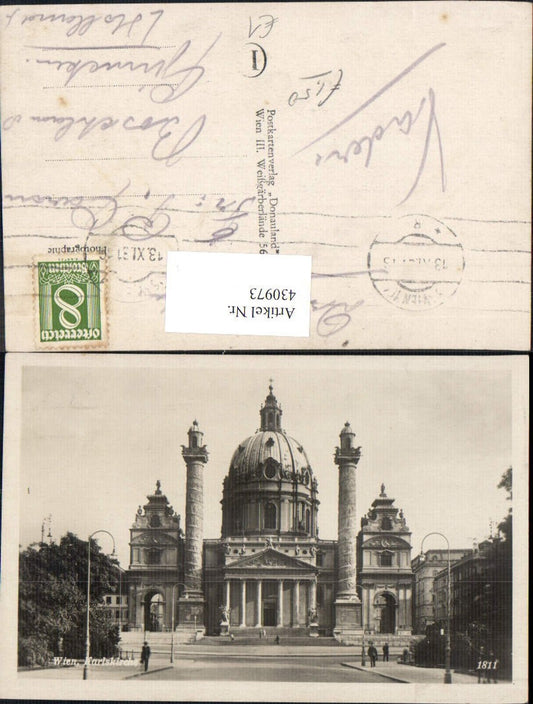 430973,Wien Karlskirche Kirche