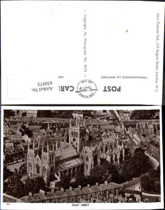 430975,Kirche Selby Abbey Luftbild