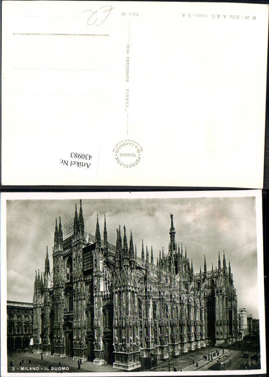 430983,Milano Mailand Il Duomo Dom
