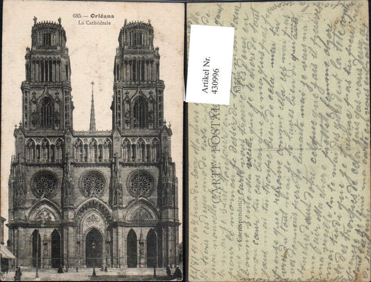 430996,Orleans La Cathedrale Kathedrale Kirche Dom