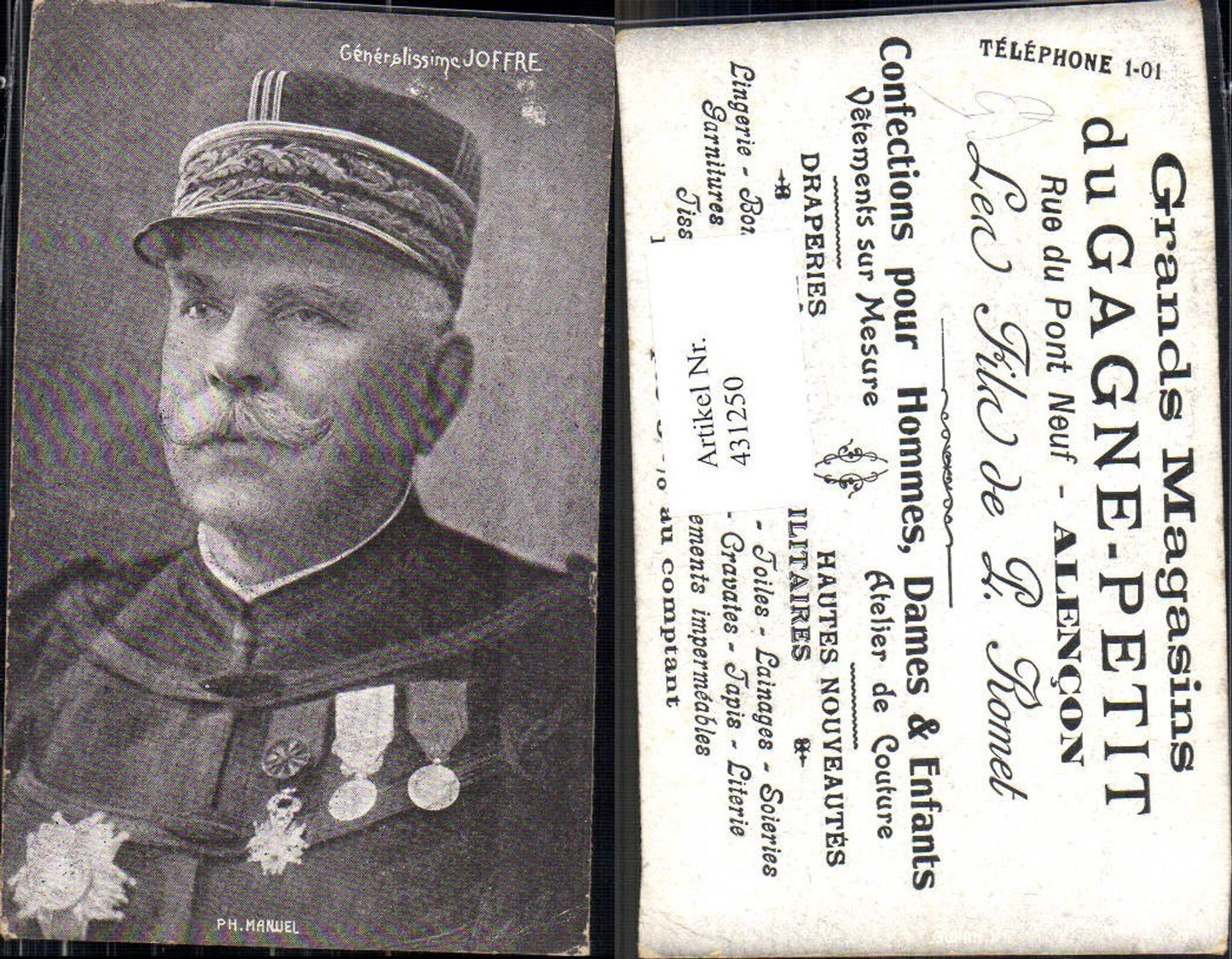 431250,Politiker Generalissime Joffre Frankreich Soldat Uniform