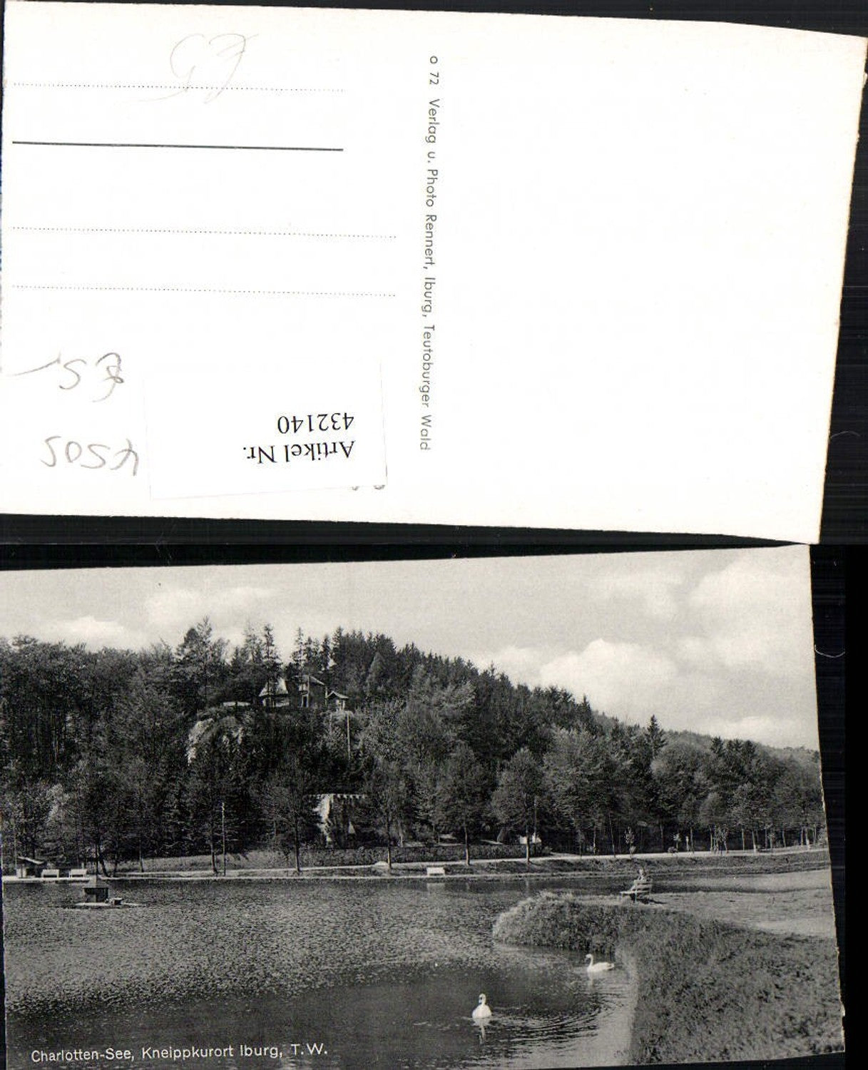 432140,Iburg im Teutoburger Wald Charlottensee See