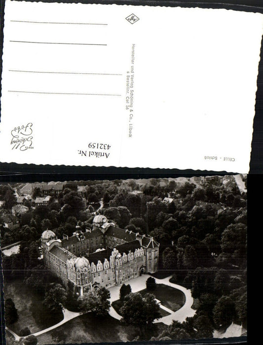 432159,Celle Schloss Fliegeraufnahme