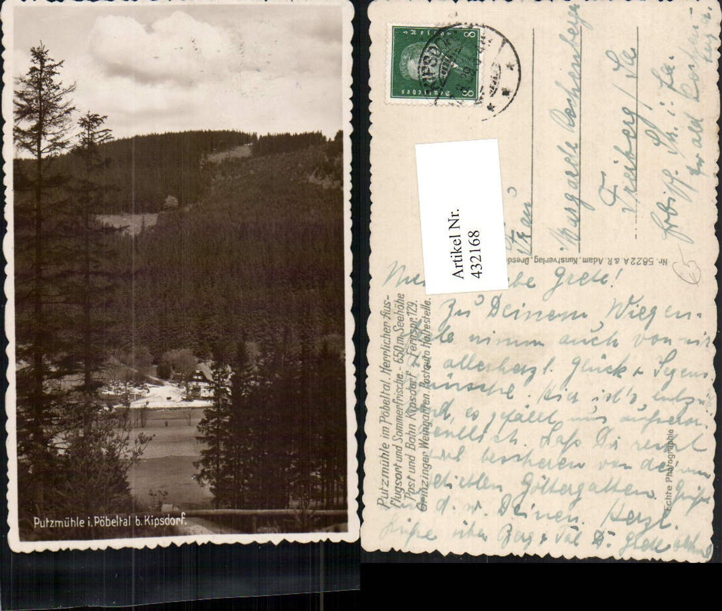432168,Putzmühle im Pöbeltal b. Kipsdorf