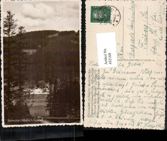 432168,Putzmühle im Pöbeltal b. Kipsdorf