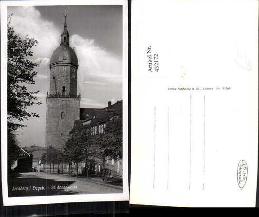 432172,Annaberg im Erzgebirge St. Annenkirche Kirche