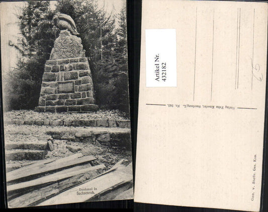 432182,Sachsenruh b. Altenberg im Erzgebirge Denkmal