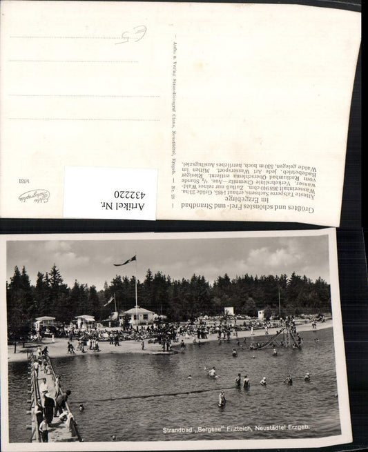 432220,Neustädtel im Erzgebirge Strandbad Bergsee Filzteich Strandleben