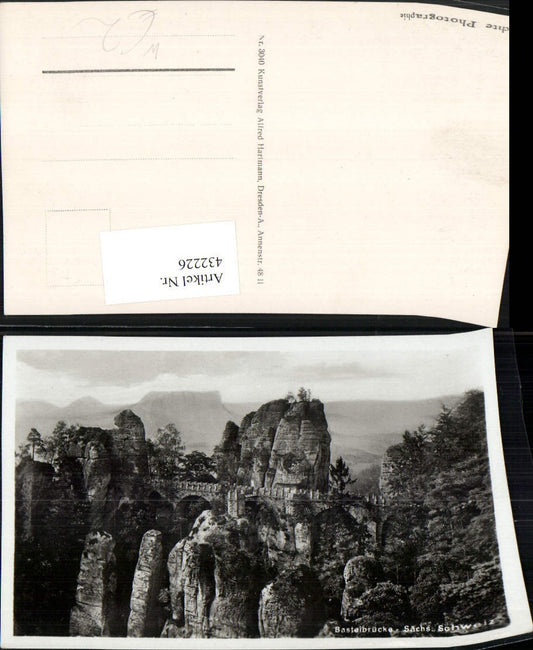 432226,Sächsische Schweiz Basteibrücke Brücke Felsen b. Rathen