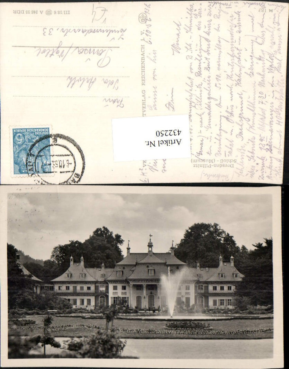 432250,Dresden Pillnitz Schloss Museum pub VEB
