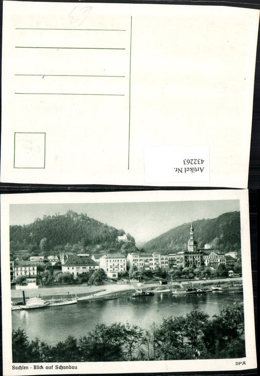 432263,Sächsische Schweiz Bad Schandau Teilansicht