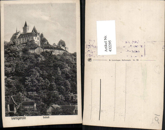 432295,Wernigerode Schloss