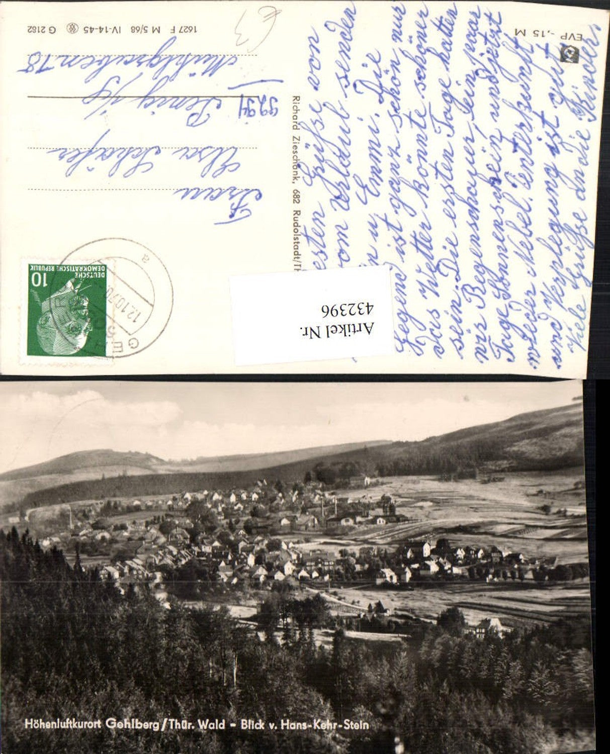 432396,Gehlberg Totale vom Hans-Kehr-Stein