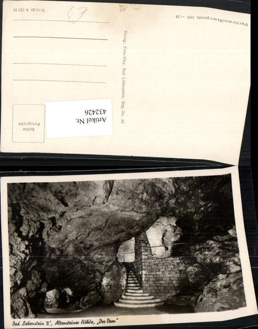 432426, Bad Liebenstein Altensteiner Cave Cathedral
