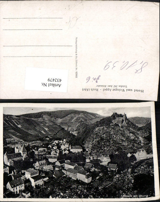 432479,Rech an d. Ahr Totale m. Ruine