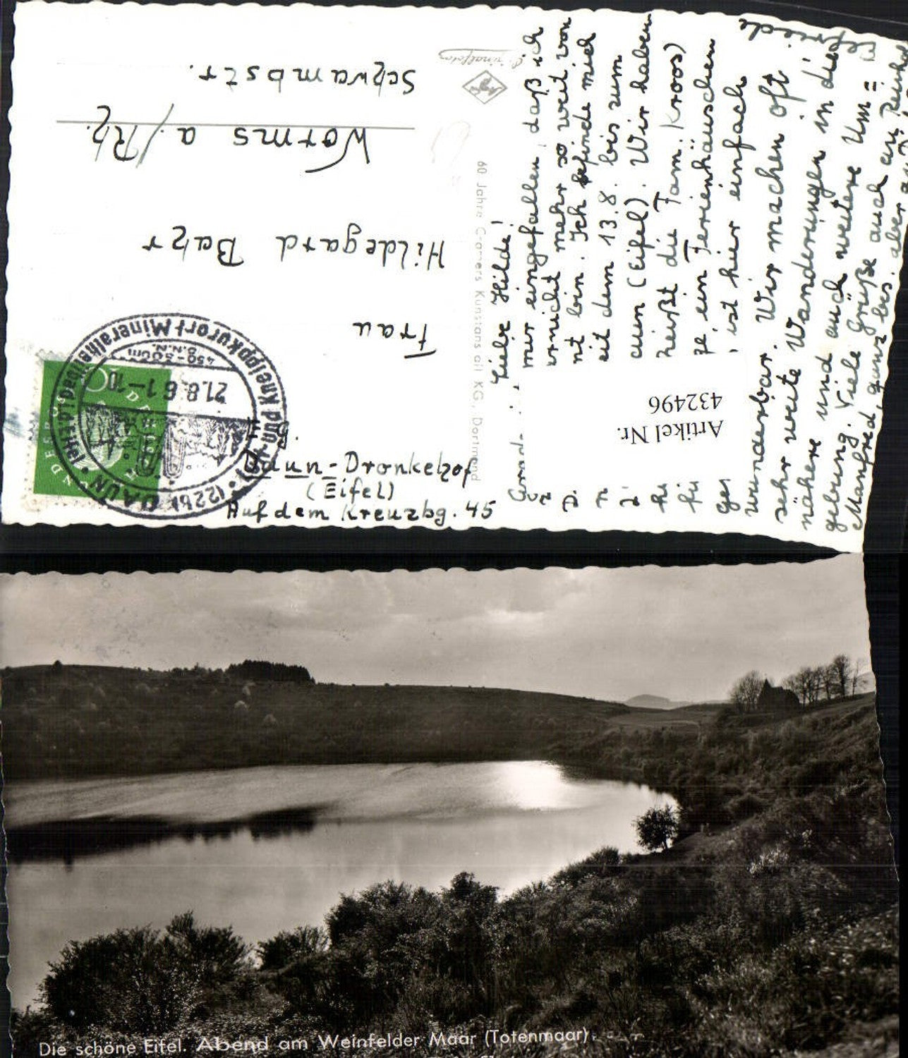 432496,Weinfelder Maar b. Daun in d. Eifel