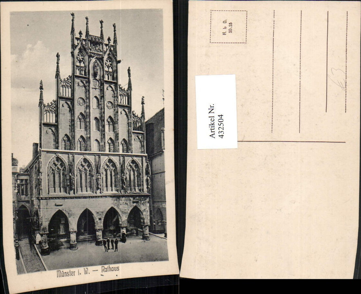 432504,Münster Rathaus