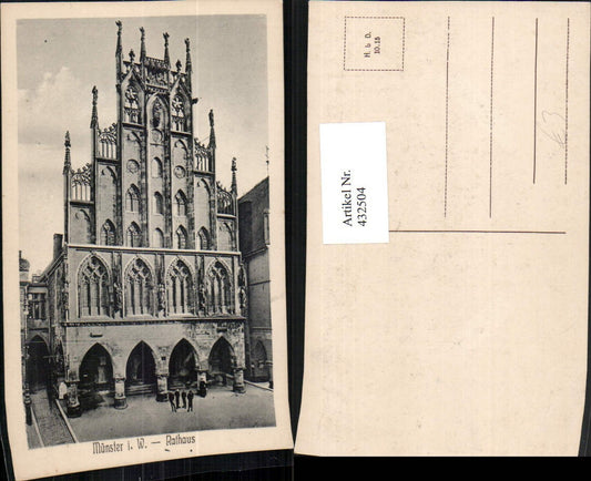 432504,Münster Rathaus