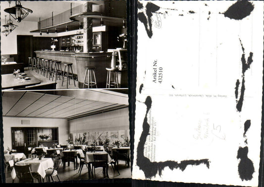 432510,Recke Steinbeck Gasthaus Gesellschaftsraum Bar Mehrbildkarte