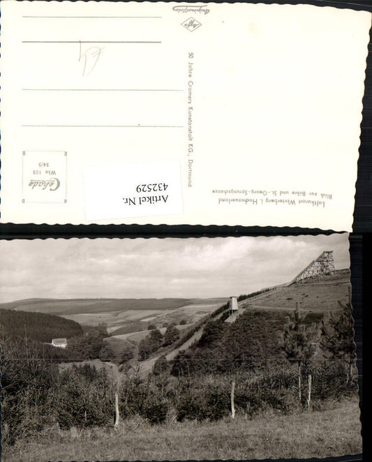 432529,Winterberg im Hochsauerland Blick zur Bühne u. St.-Georg-Sprungschanze