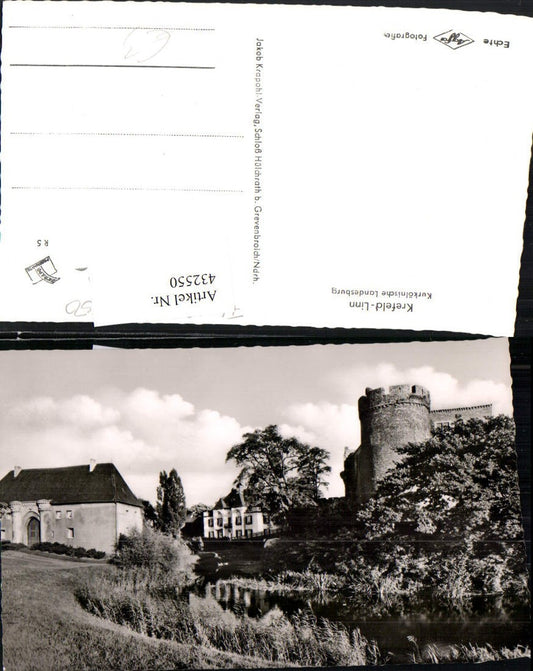 432550,Krefeld Linn Kurkölnische Landesburg Burg