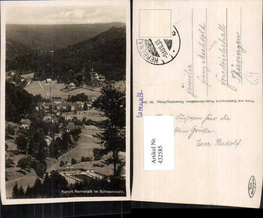 432585, Herrenalb in the Black Forest, Total