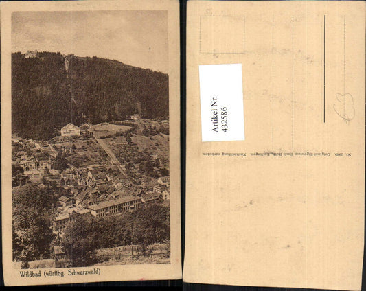 432586, Bad Wildbad in the Black Forest (Total)