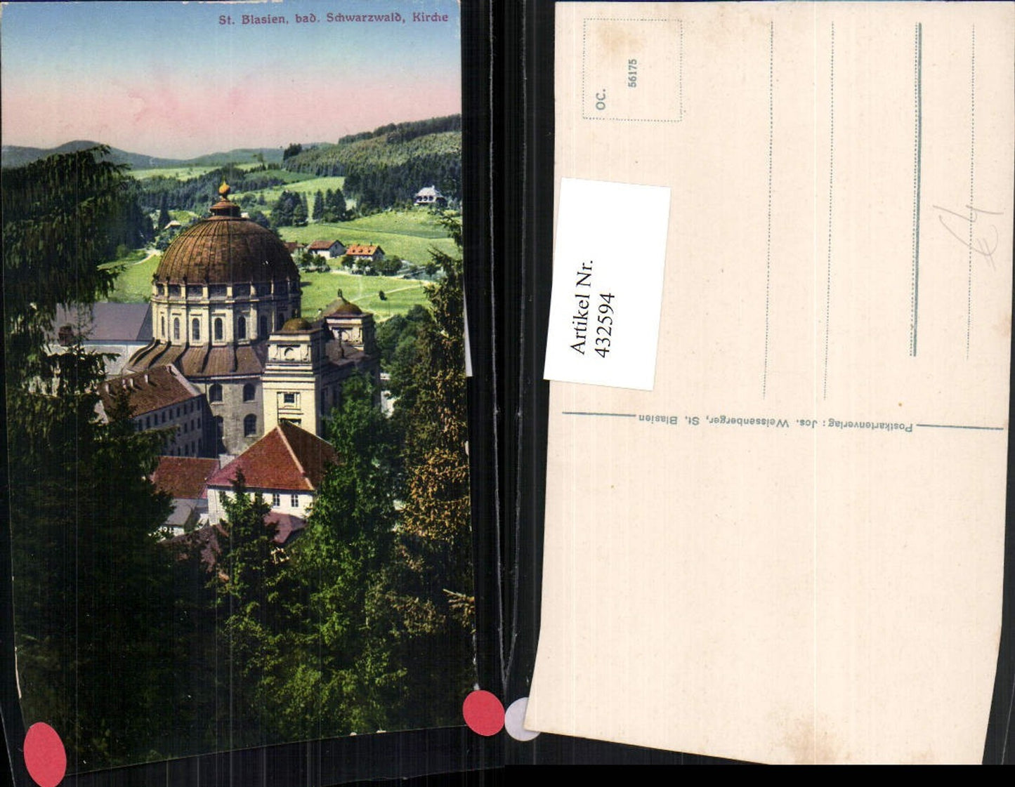 432594,St. Blasien im Schwarzwald Kirche