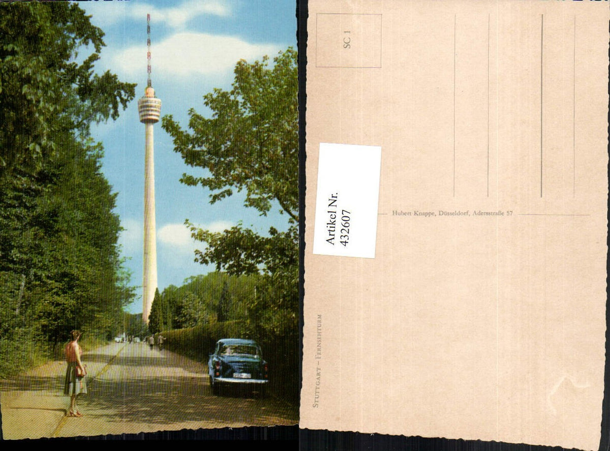 432607,Stuttgart Fernsehturm Turm