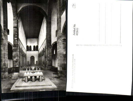 432611, Alpirsbach in the Black Forest, Monastery Church, Church Interior View