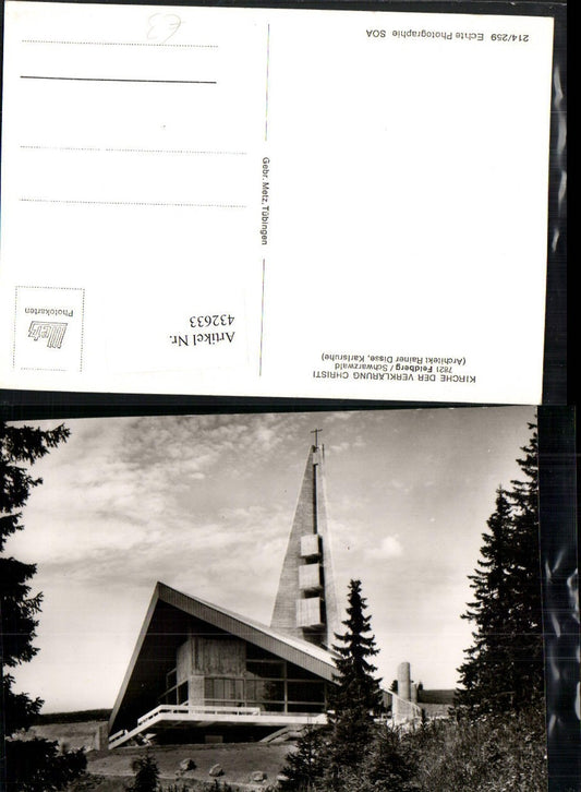 432633, Feldberg in the Black Forest, Church of the Transfiguration of Christ