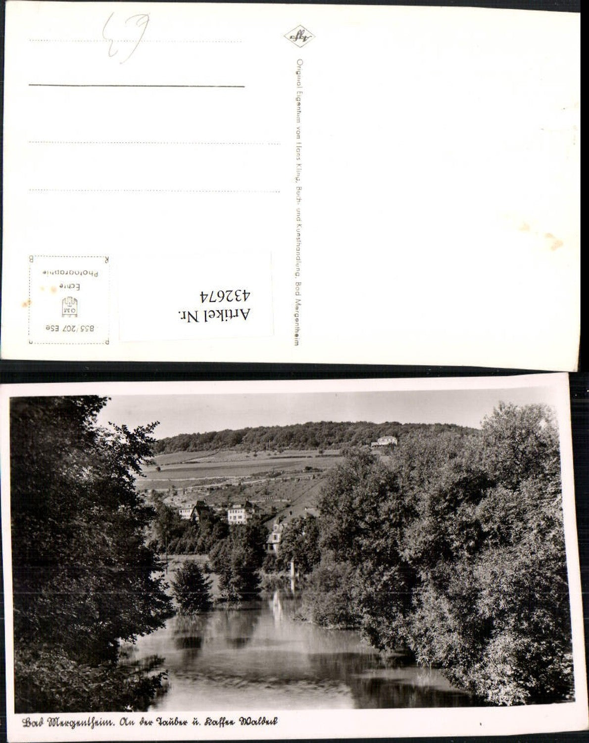 432674,Bad Mergentheim An der Tauber u. Kaffee Waldeck