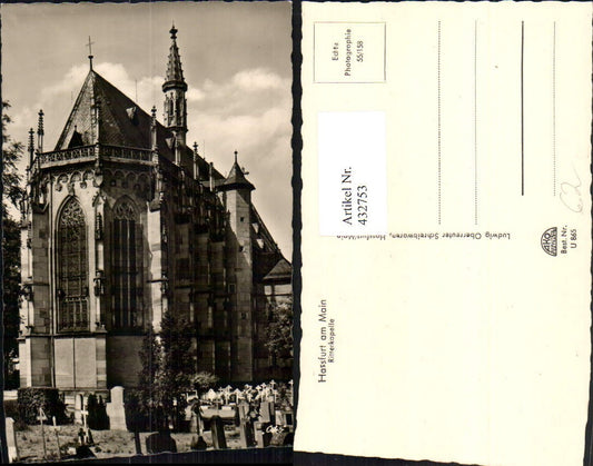 432753,Hassfurt Haßfurt am Main Ritterkapelle Kirche