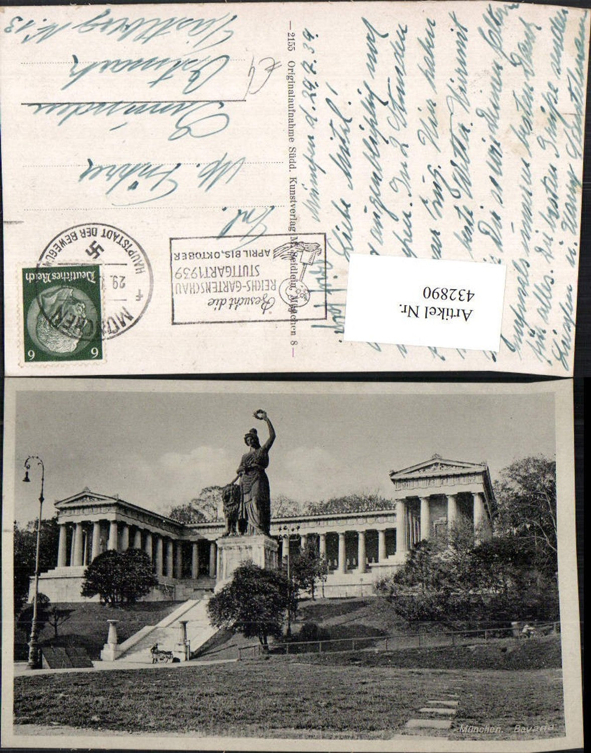 432890,München Bavaria m. Ruhmeshalle