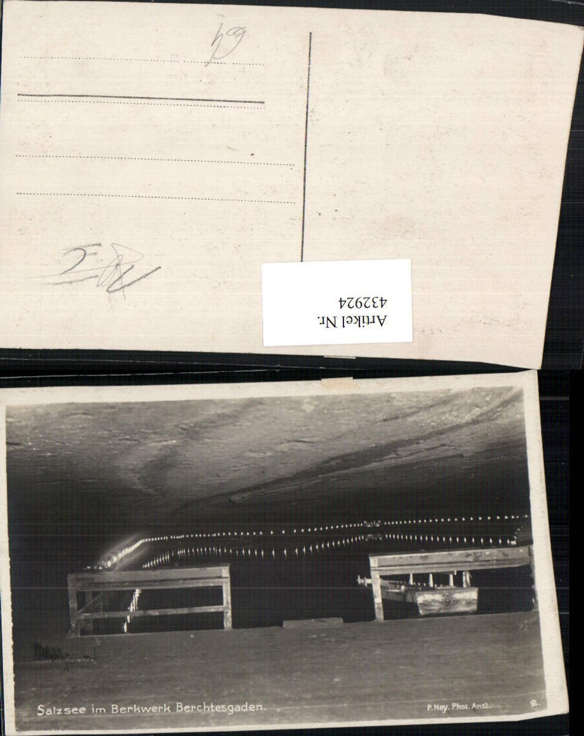 432924,Berchtesgaden Bergwerk Salzsee See