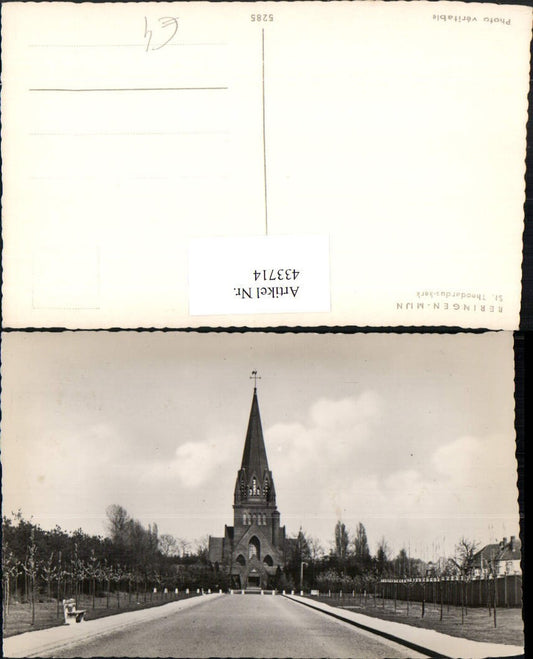 433714,Belgium Beringen-Mijn St. Theodardus-kerk Kirche