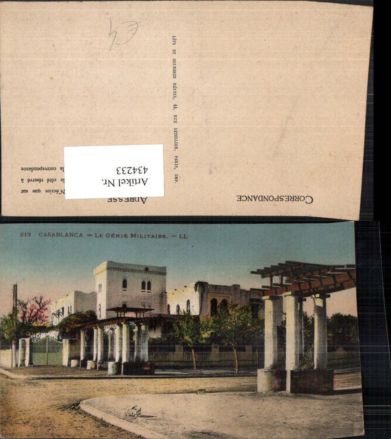 434233,Morocco Casablanca Le Genie Militaire Kaserne