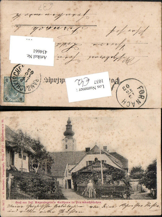 434661,Prambachkirchen b. Eferding Josef Augendoplers Gasthaus