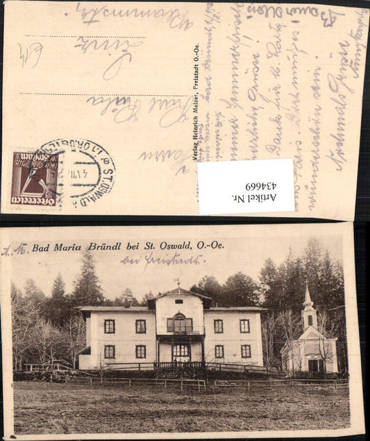 434669,Bad Maria Bründl bei St. Oswald ob Freistadt Kapelle