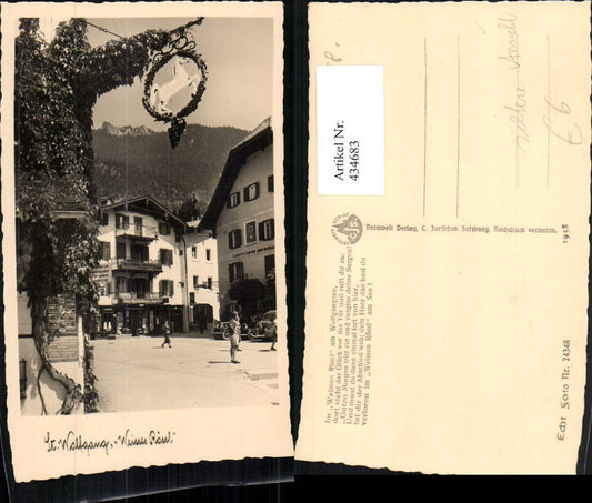 434683,Seltene Ansicht St. Wolfgang Hotel Weißes Rössl Gasthof