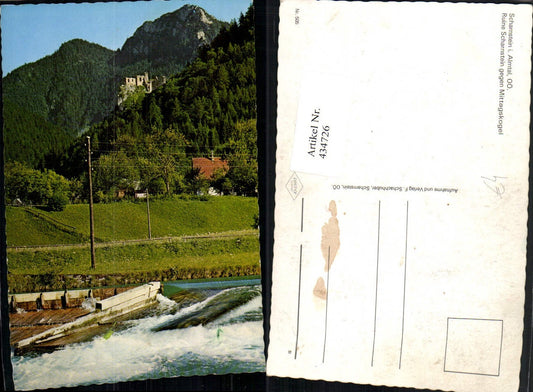 434726,Scharnstein im Almtal Ruine Scharnstein geg. Mittagskogel