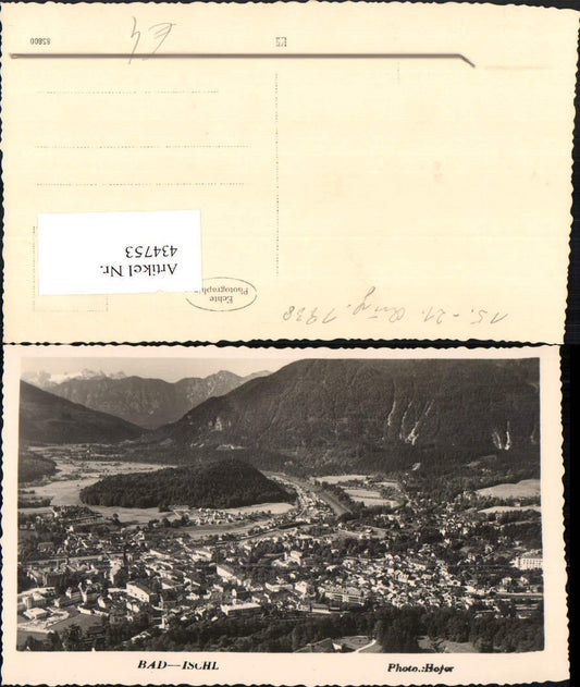 434753,Bad Ischl Totale Bergkulisse