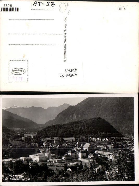 434767,Bad Ischl Teilansicht Bergkulisse pub Cosy