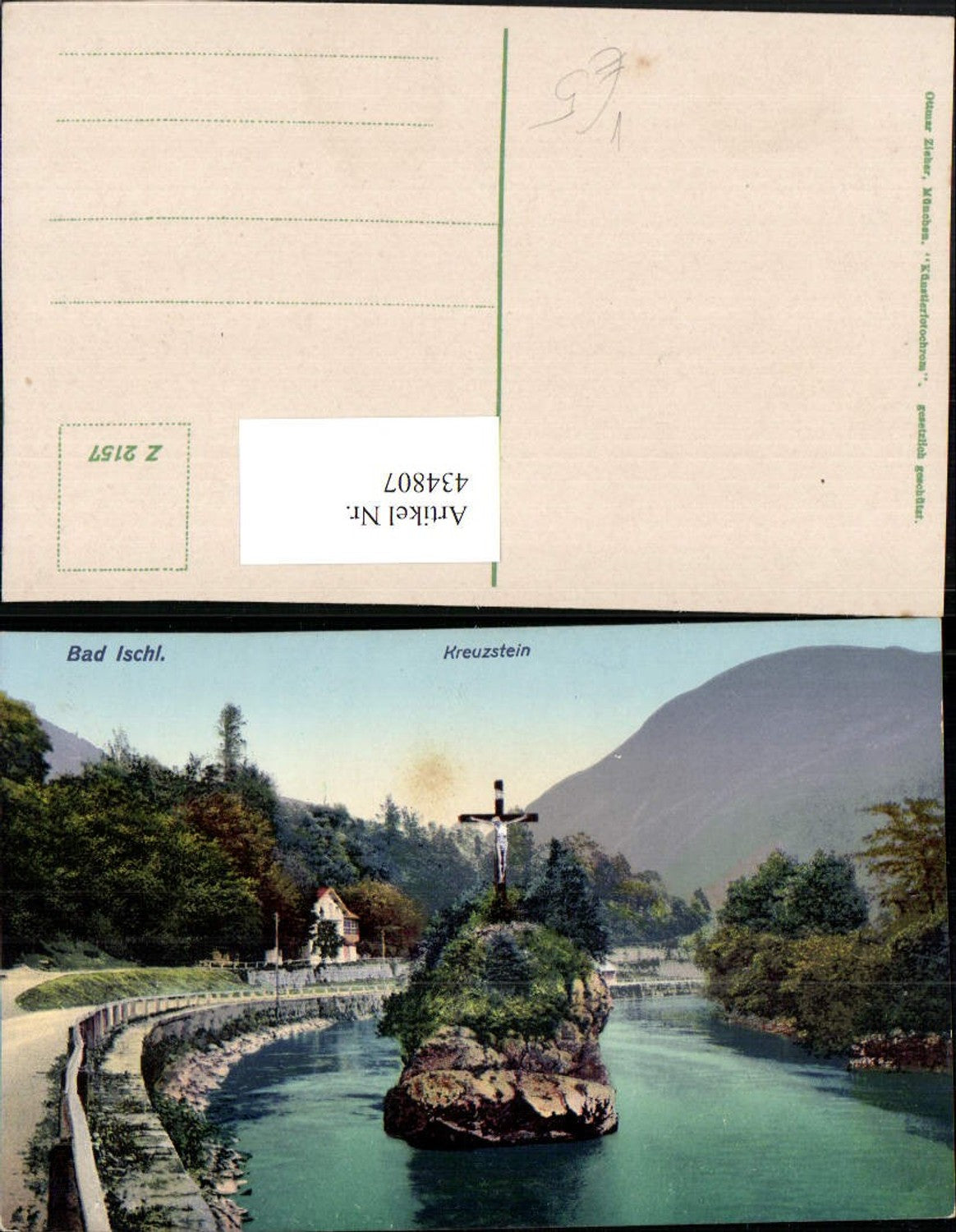 434807,Bad Ischl Kreuzstein Kreuz Felsen pub Ottmar Zieher 2157