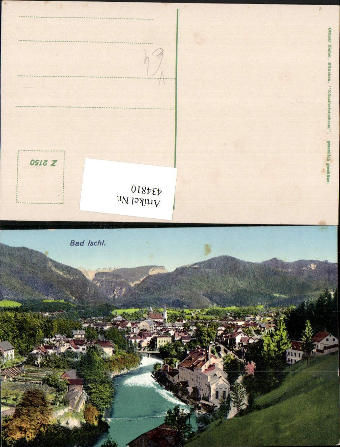 434810,Bad Ischl Totale Bergkulisse pub Ottmar Zieher 2150