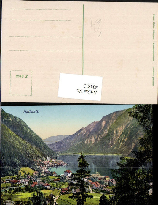 434813,Hallstatt Totale See Bergkulisse pub Ottmar Zieher 2156